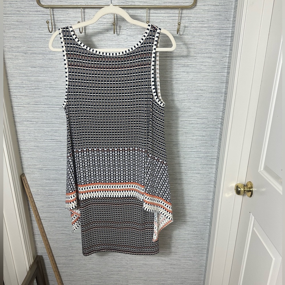 Max Studio multi colored sleeveless dress